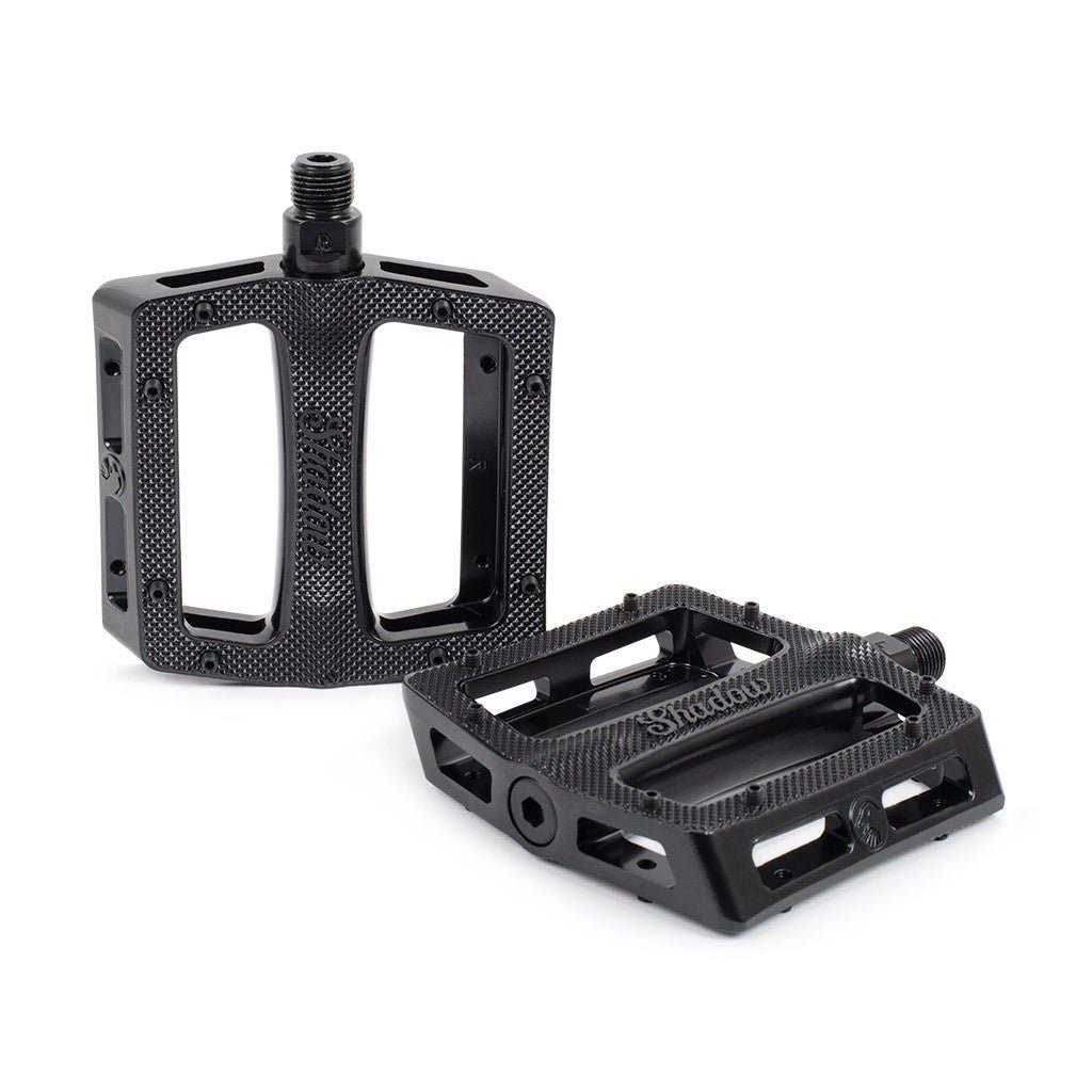 Shadow Conspiracy Metal Alloy Sealed Pedals - Black - UrbanCycling.com
