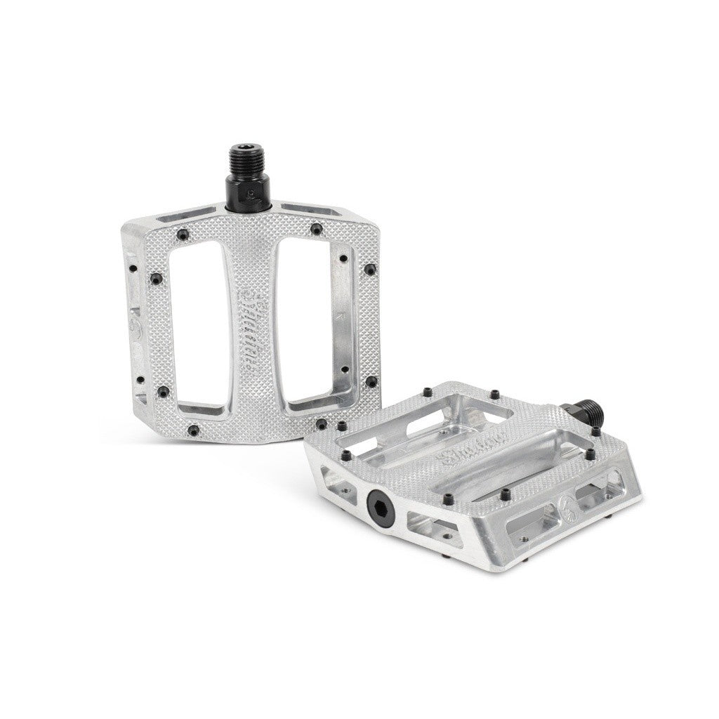 Shadow Conspiracy Metal Alloy Sealed Pedals - Raw Polish - UrbanCycling.com