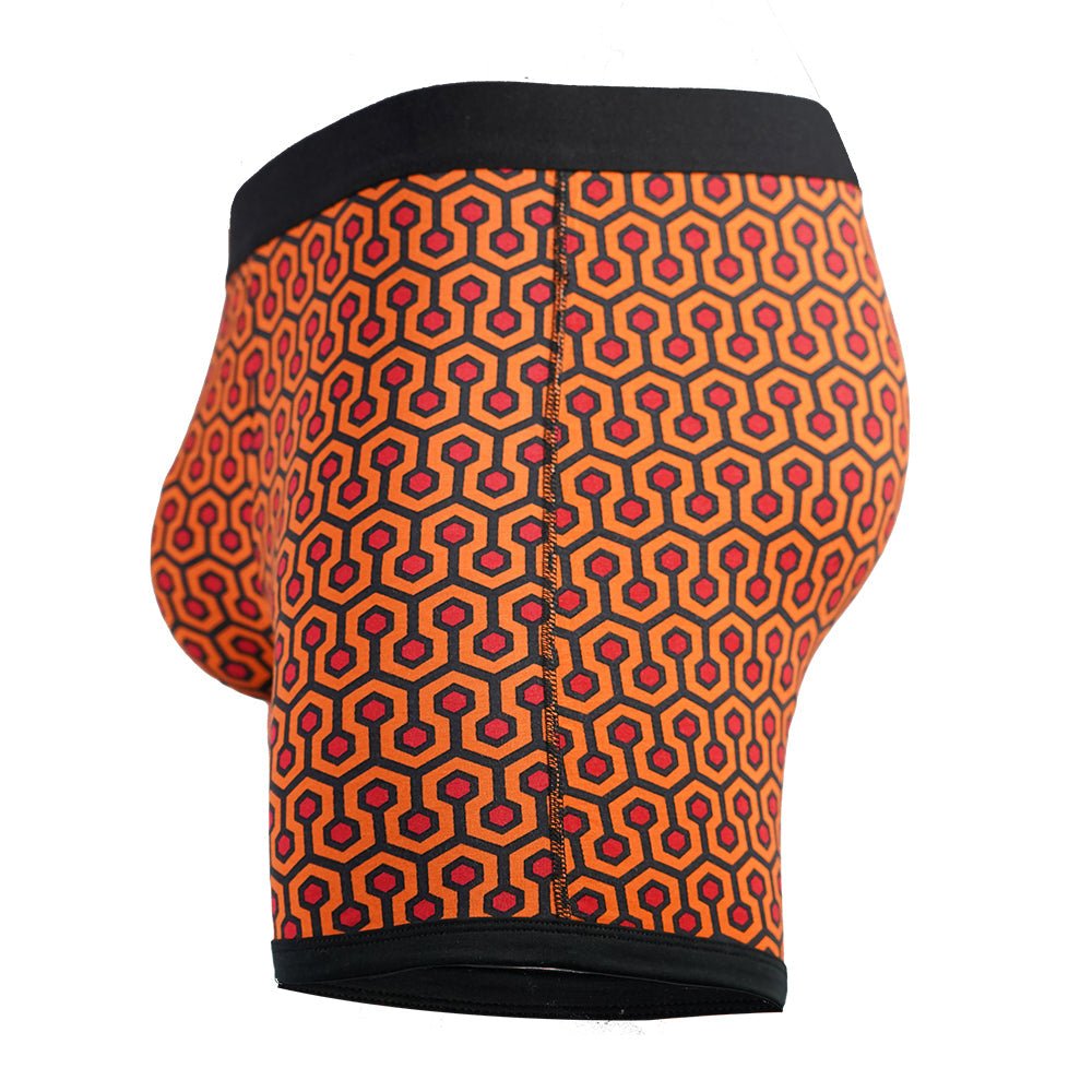 SHEATH 4.0 Bamboo Hexagon Men's Dual Pouch Boxer Brief - UrbanCycling.com