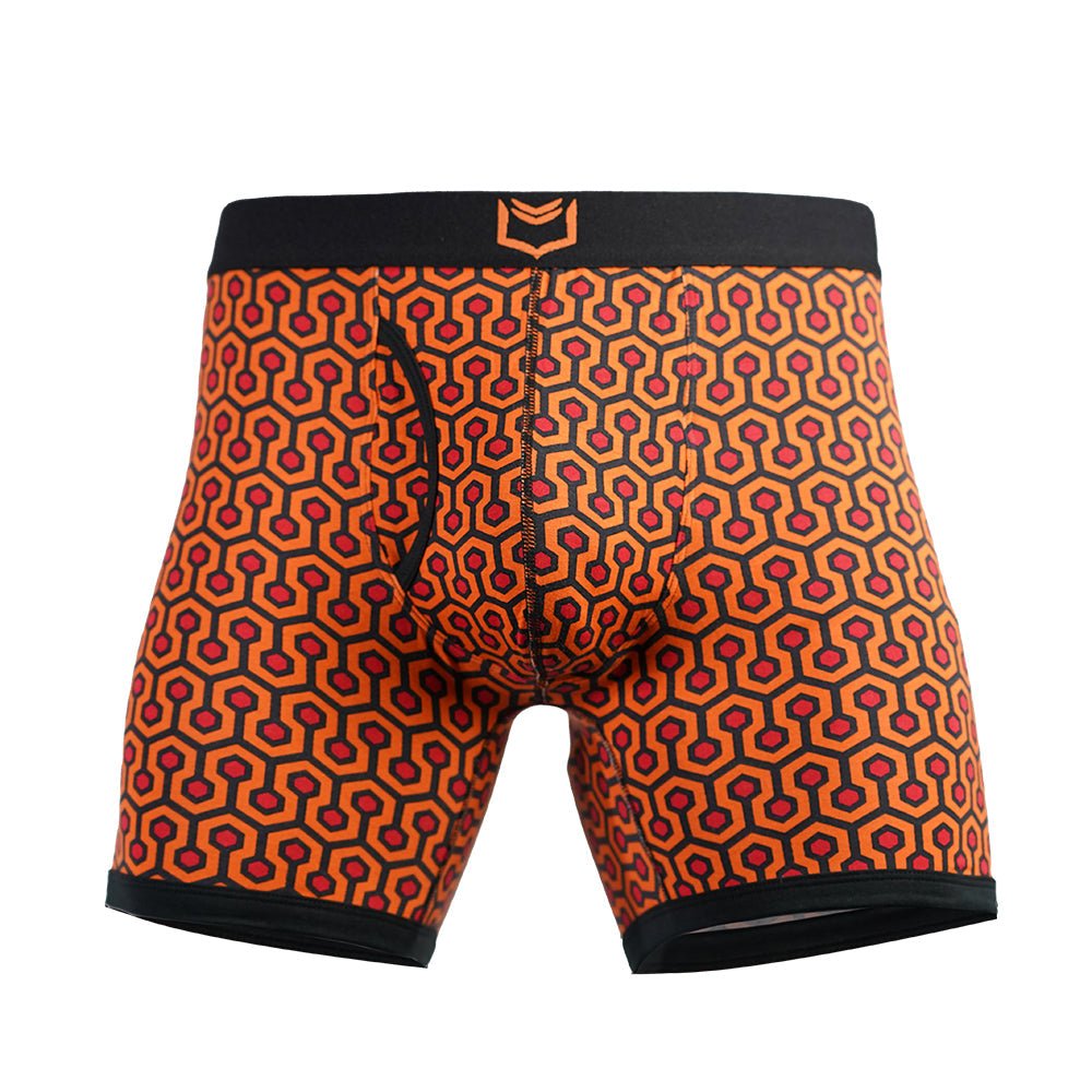 SHEATH 4.0 Bamboo Hexagon Men's Dual Pouch Boxer Brief - UrbanCycling.com