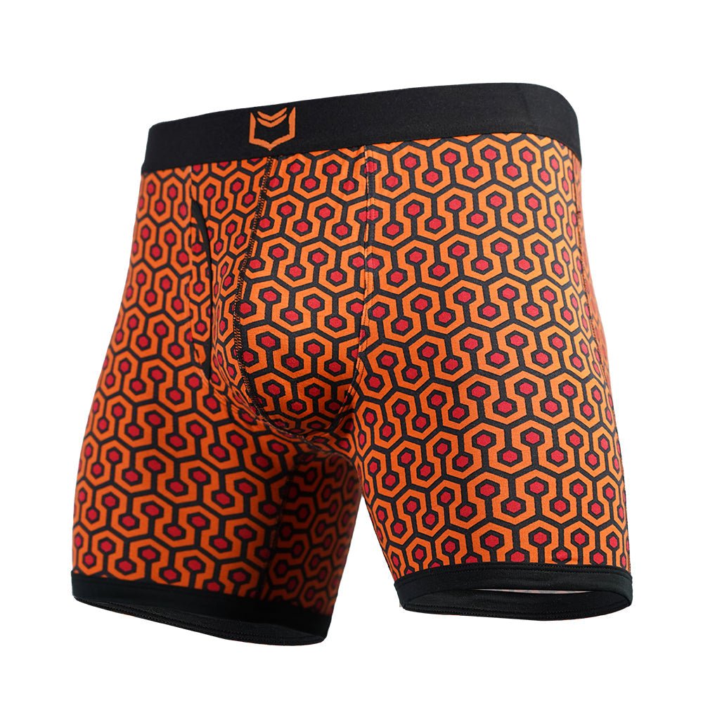 SHEATH 4.0 Bamboo Hexagon Men's Dual Pouch Boxer Brief - UrbanCycling.com