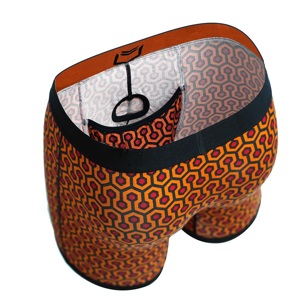 SHEATH 4.0 Bamboo Hexagon Men's Dual Pouch Boxer Brief - UrbanCycling.com