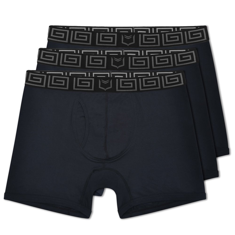 SHEATH 4.0 Bamboo Men's Dual Pouch Boxer Brief 3 Pack - UrbanCycling.com