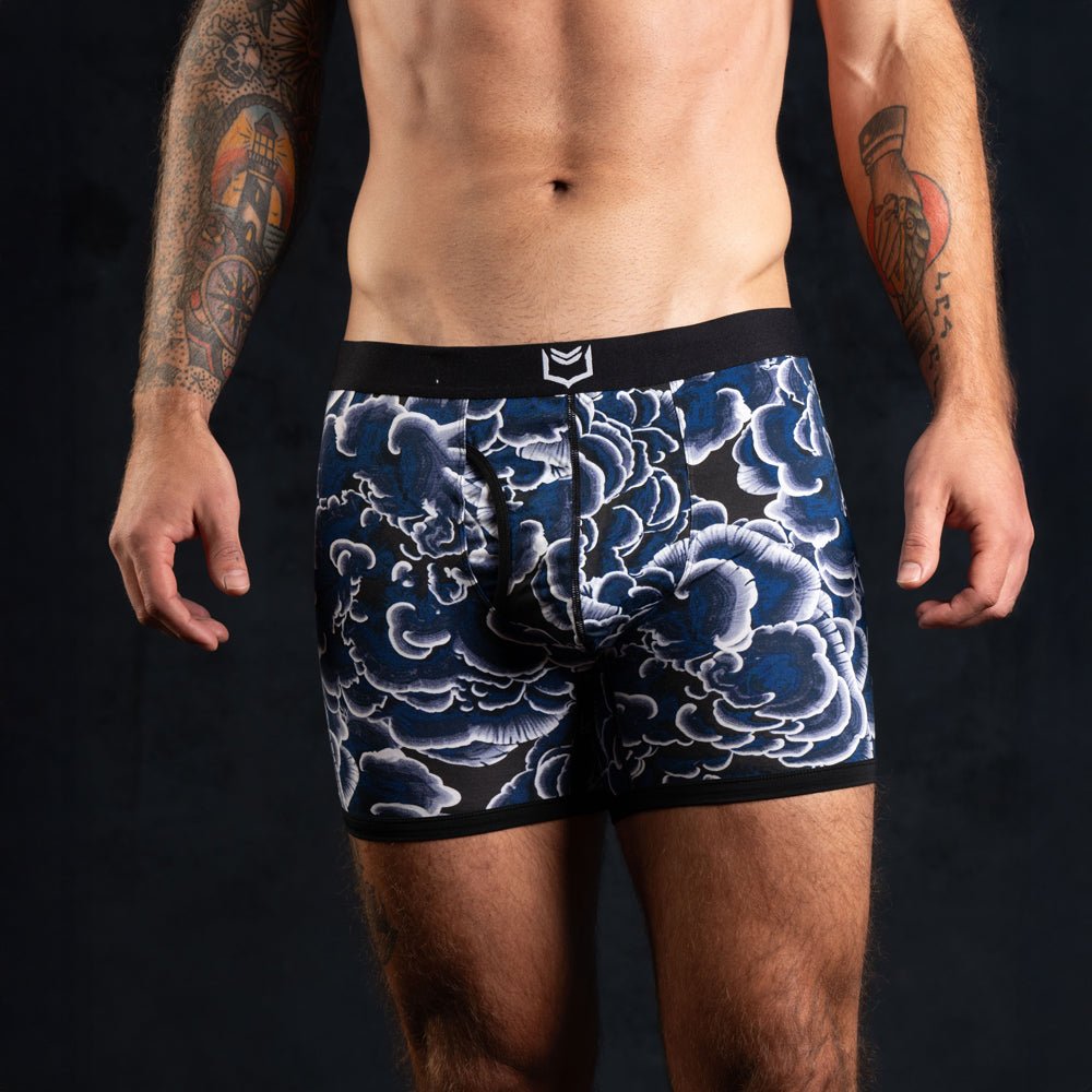 SHEATH 4.0 Bamboo Trametes Men's Dual Pouch Boxer Brief - UrbanCycling.com