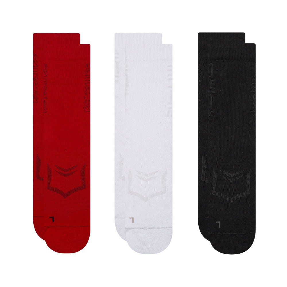 SHEATH Active Lifestyle Crew Socks 3 Pack - UrbanCycling.com