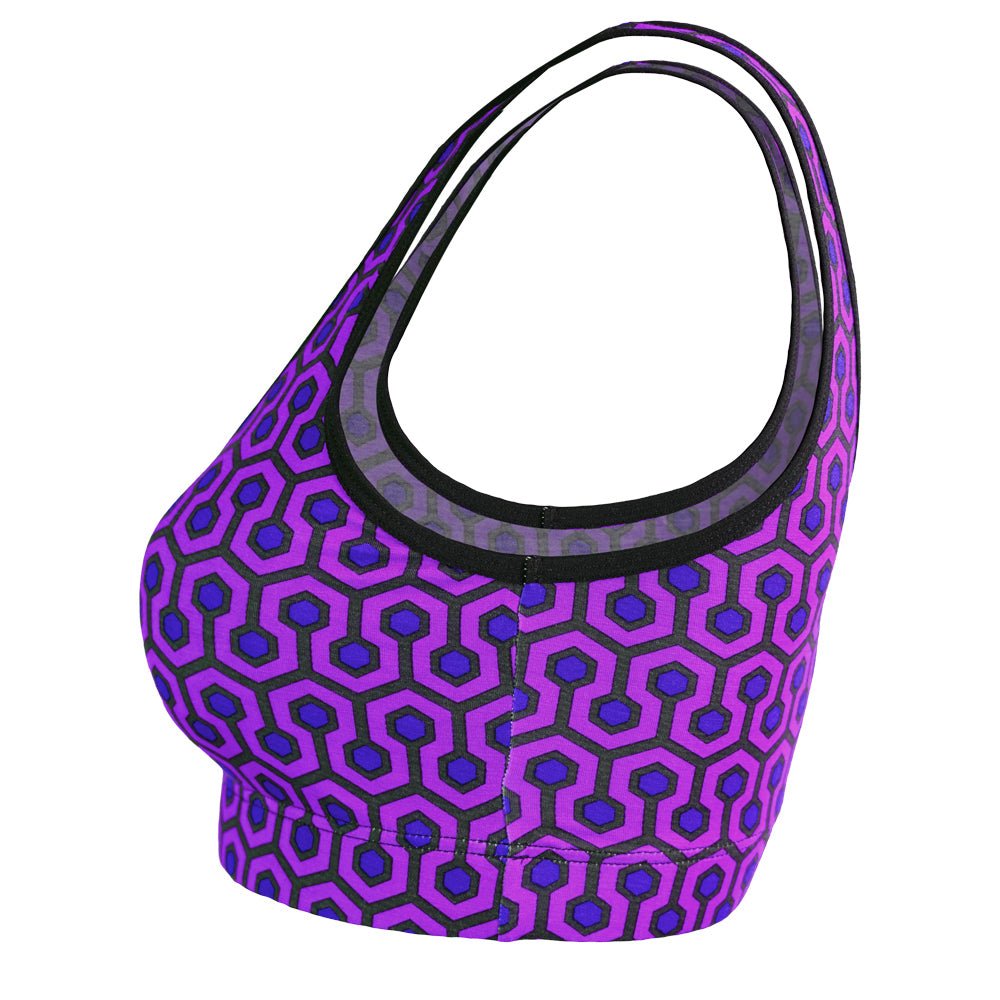 SHEATH Bamboo Hexagon Padded Comfort Bralette - UrbanCycling.com