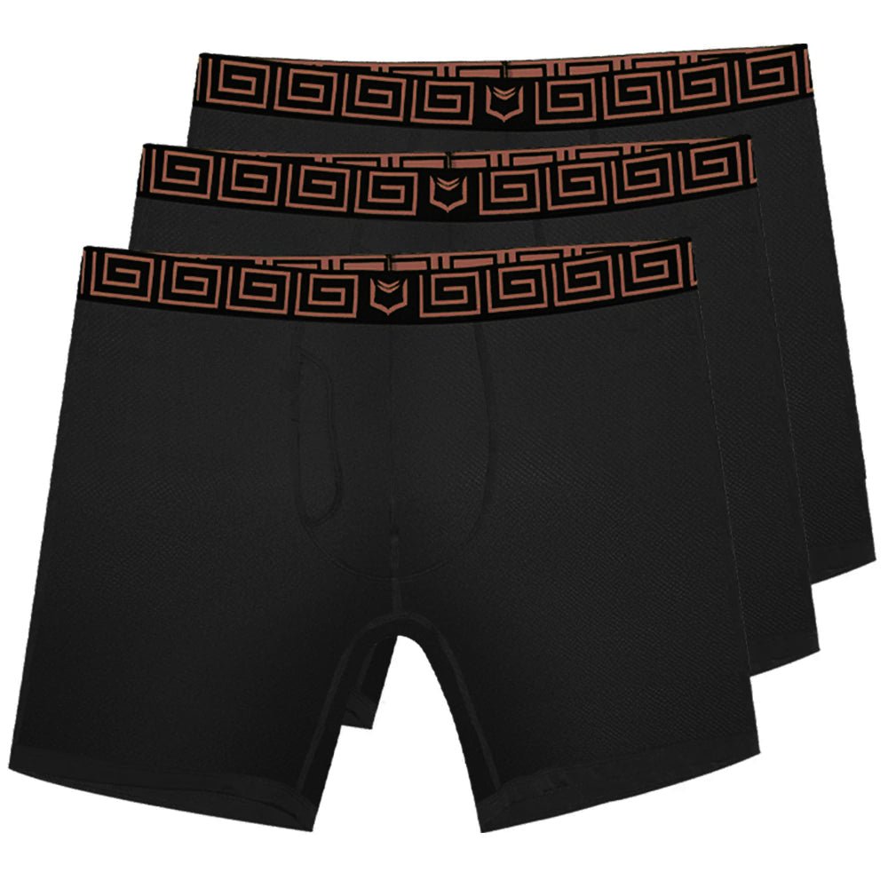 SHEATH V AirFlow 8" Sports Performance Boxer Brief 3 Pack - UrbanCycling.com