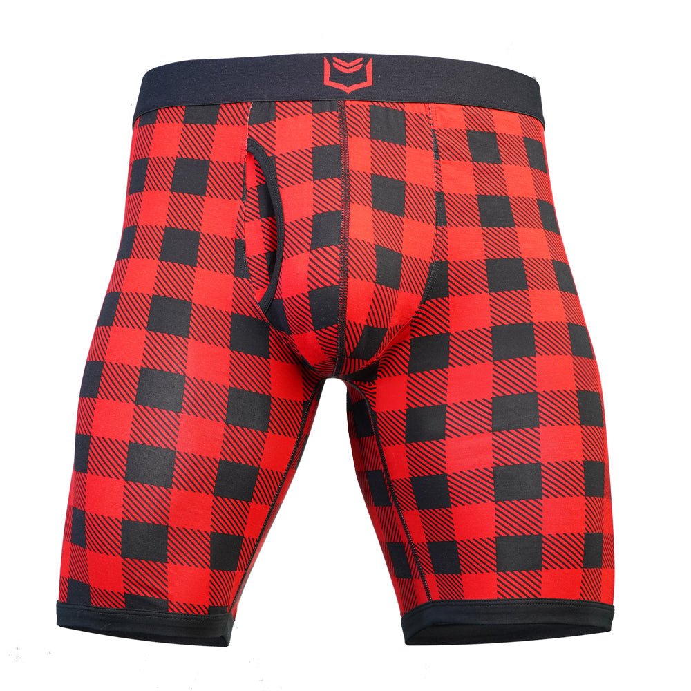 SHEATH V Bamboo Men's 8" Sports Performance Boxer Brief - UrbanCycling.com
