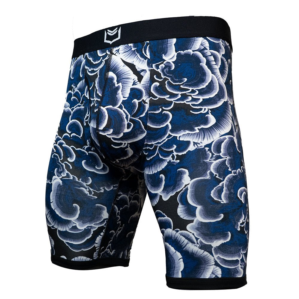 SHEATH V Bamboo Trametes Men's 8" Sports Performance Boxer Brief - UrbanCycling.com