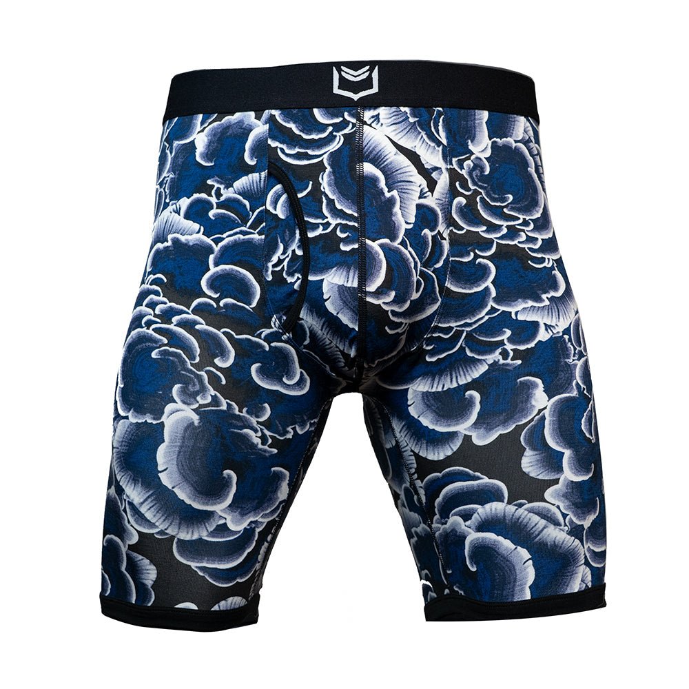 SHEATH V Bamboo Trametes Men's 8" Sports Performance Boxer Brief - UrbanCycling.com