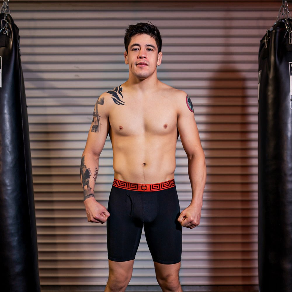 SHEATH V Men's 8" Sports Performance Boxer Brief 3 Pack - UrbanCycling.com