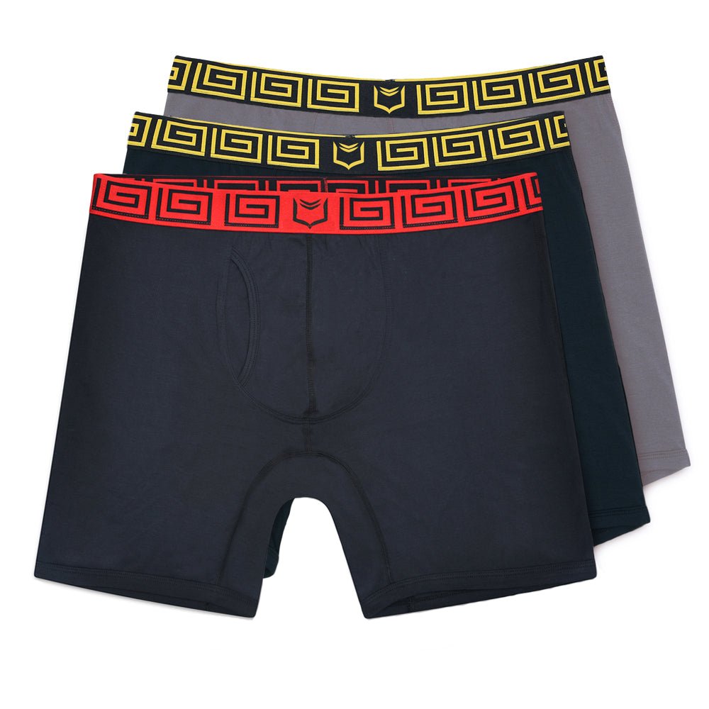 SHEATH V Men's 8" Sports Performance Boxer Brief 3 Pack - UrbanCycling.com
