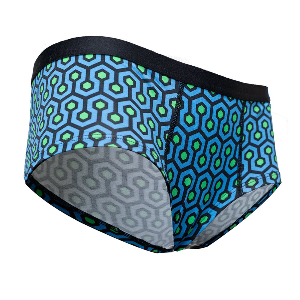 SHEATH Women's Bamboo Hexagon Cheeky Boyshorts - UrbanCycling.com