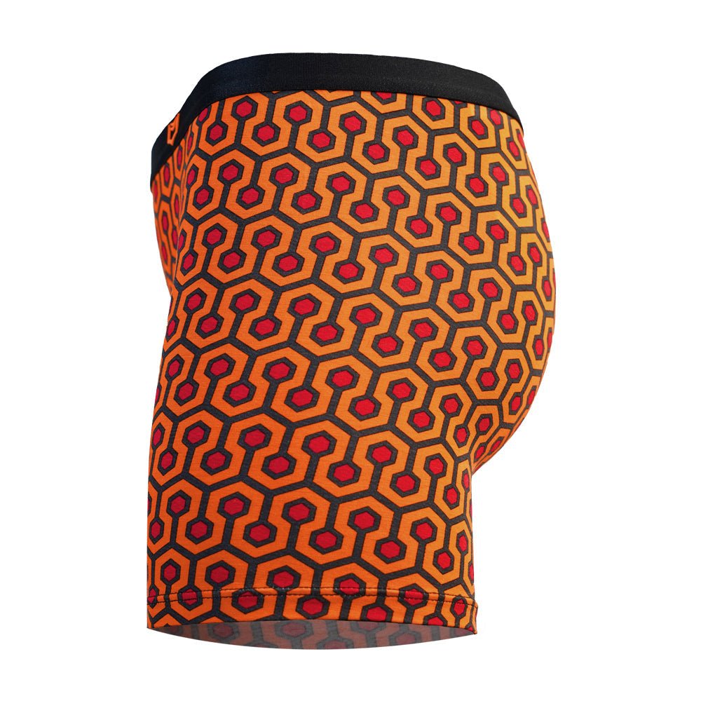 SHEATH Women's Bamboo Hexagon Long Leg Boxer Brief - UrbanCycling.com