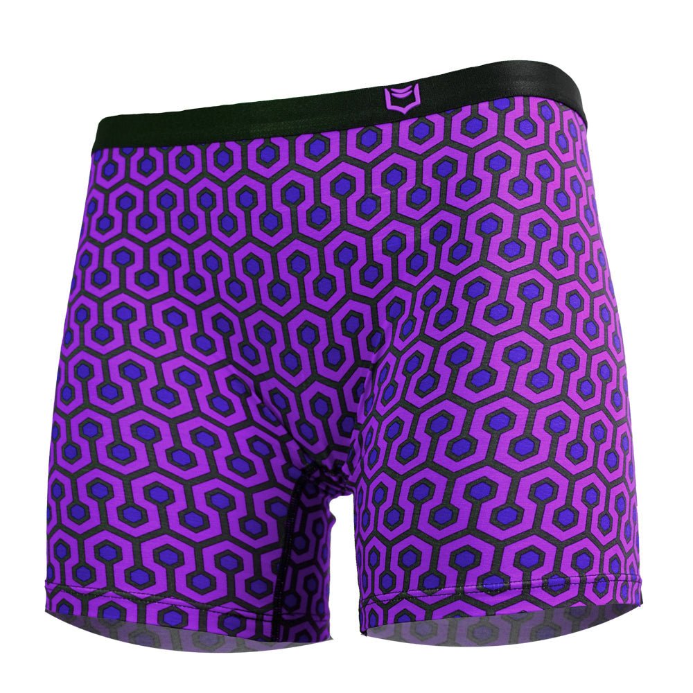 SHEATH Women's Bamboo Hexagon Long Leg Boxer Brief - UrbanCycling.com