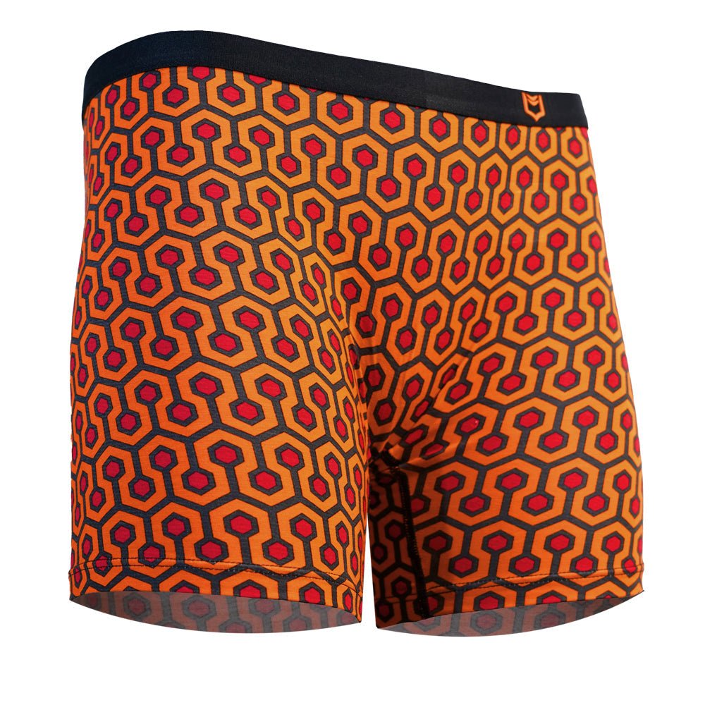 SHEATH Women's Bamboo Hexagon Long Leg Boxer Brief - UrbanCycling.com