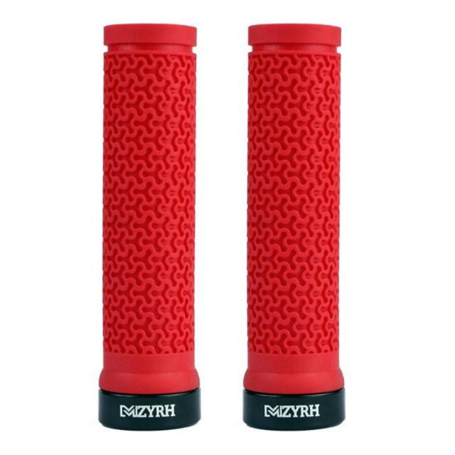 Shock Absorption Mountain Road Cycling Bike Bicycle Handlebar Cover Grips Smooth Soft Rubber Anti - slip Handle Grip Lock Bar End Premium Bike Handlebar Grips Single Lock - on Bike Grips Professional Mountain Bicycle Handlebar Locking Grips - UrbanCycling.com