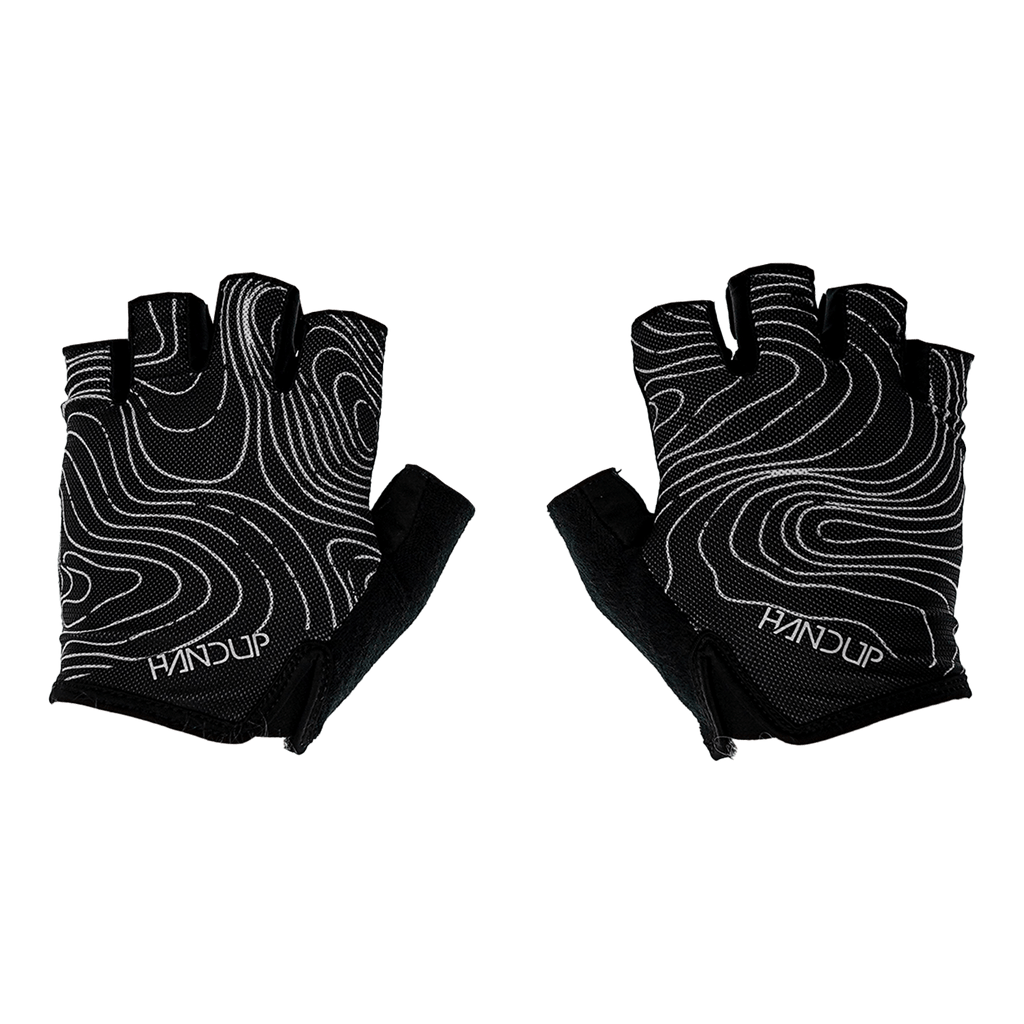 Shorties - Topo Map Black - UrbanCycling.com