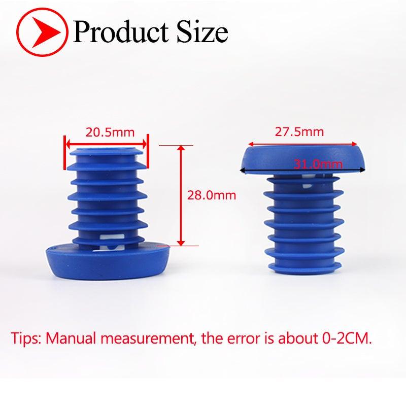 Silicone Bicycle Grips Road Bike Handlebar Grip With Rubber Handle Bar End Plug Bicycle Silicone Foam Grips Memory Foam Technology And Ergonomic Design Anti - Slip Shockproof And Weather Resistant Bicycle Handles - UrbanCycling.com