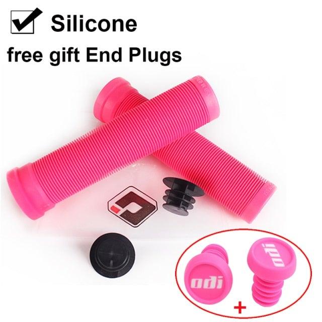 Silicone Bicycle Grips Road Bike Handlebar Grip With Rubber Handle Bar End Plug Bicycle Silicone Foam Grips Memory Foam Technology And Ergonomic Design Anti - Slip Shockproof And Weather Resistant Bicycle Handles - UrbanCycling.com