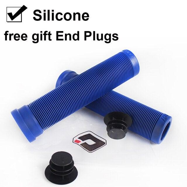Silicone Bicycle Grips Road Bike Handlebar Grip With Rubber Handle Bar End Plug Bicycle Silicone Foam Grips Memory Foam Technology And Ergonomic Design Anti - Slip Shockproof And Weather Resistant Bicycle Handles - UrbanCycling.com