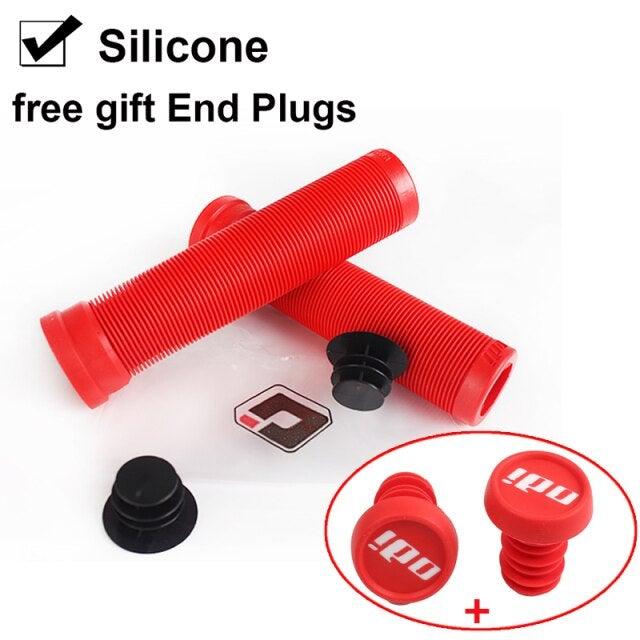 Silicone Bicycle Grips Road Bike Handlebar Grip With Rubber Handle Bar End Plug Bicycle Silicone Foam Grips Memory Foam Technology And Ergonomic Design Anti - Slip Shockproof And Weather Resistant Bicycle Handles - UrbanCycling.com