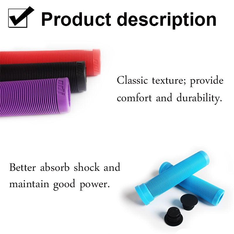 Silicone Bicycle Grips Road Bike Handlebar Grip With Rubber Handle Bar End Plug Bicycle Silicone Foam Grips Memory Foam Technology And Ergonomic Design Anti - Slip Shockproof And Weather Resistant Bicycle Handles - UrbanCycling.com