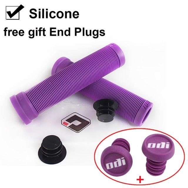 Silicone Bicycle Grips Road Bike Handlebar Grip With Rubber Handle Bar End Plug Bicycle Silicone Foam Grips Memory Foam Technology And Ergonomic Design Anti - Slip Shockproof And Weather Resistant Bicycle Handles - UrbanCycling.com