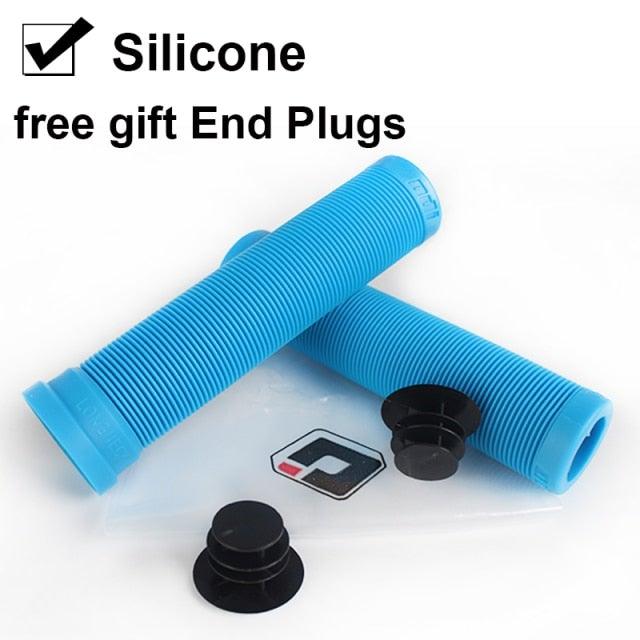 Silicone Bicycle Grips Road Bike Handlebar Grip With Rubber Handle Bar End Plug Bicycle Silicone Foam Grips Memory Foam Technology And Ergonomic Design Anti - Slip Shockproof And Weather Resistant Bicycle Handles - UrbanCycling.com