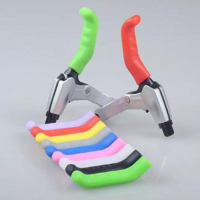Silicone Bicycle Lever Grips Protectors Anti - Skid Bike Brake Lever Handle Bike Silicone Brake Cover Protector Silicone Grips Anti - Slip Waterproof Protector Cycling Accessory - UrbanCycling.com