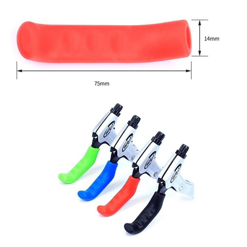 Silicone Bike Bicycle Grips Sponge Handlebar Soft Ultralight Grips Brake Grips Silicone Glove Handle Soft Sponge Non - Slip Bicycle Handle With End Holding Shock Resistance Absorbent Comfortable Design - UrbanCycling.com