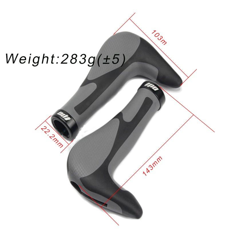 Silicone Bike Grips Soft Mountain Bike Grips Handlebar Aluminum Alloy Lock Ring Bike Handle Grips Bicycle Ergonomic Handle Bar End Grips Comfort Soft Lightweight Handle Bar Grips Lock On For Mountain Bike Cycling - UrbanCycling.com