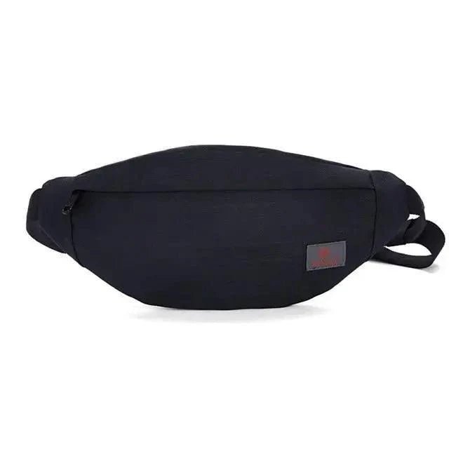 Simple Style Fanny Pack for Running Cycling Workout Men Women Waist Pouch Bag Black Classic Women Belt Bag Pouch For Money Phone Black Bum Hip Bag - UrbanCycling.com