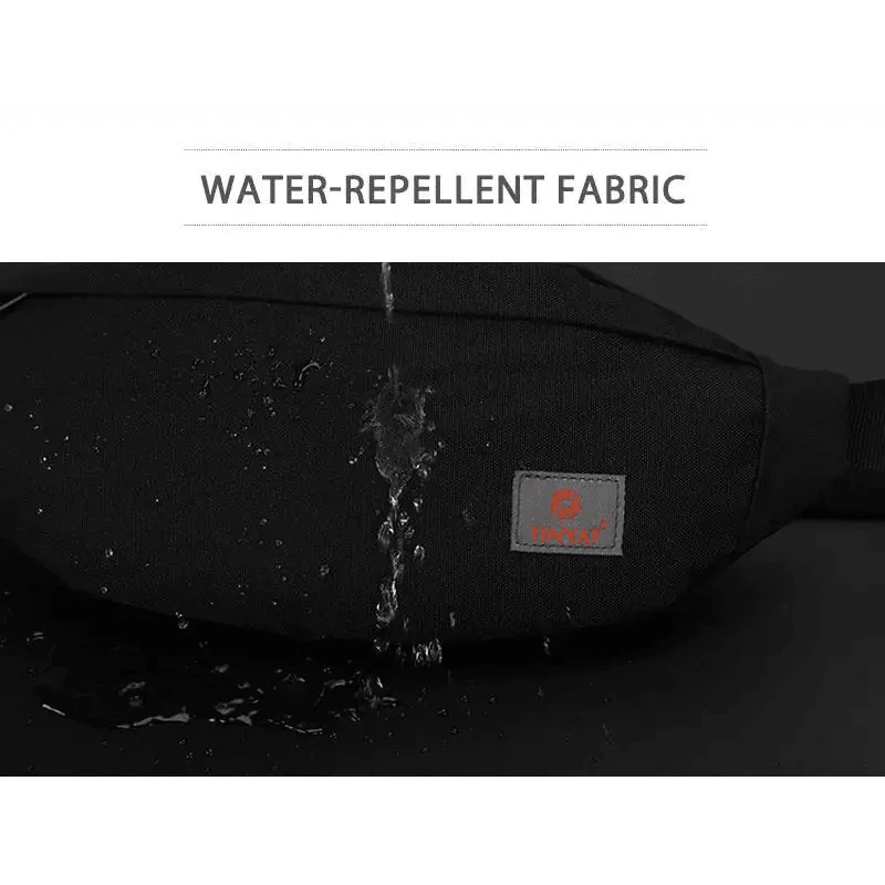 Simple Style Fanny Pack for Running Cycling Workout Men Women Waist Pouch Bag Black Classic Women Belt Bag Pouch For Money Phone Black Bum Hip Bag - UrbanCycling.com