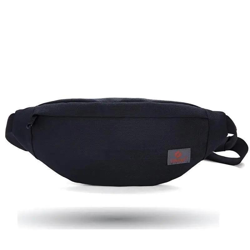 Simple Style Fanny Pack for Running Cycling Workout Men Women Waist Pouch Bag Black Classic Women Belt Bag Pouch For Money Phone Black Bum Hip Bag - UrbanCycling.com