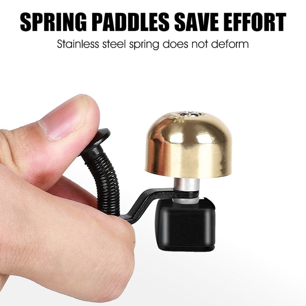 Small Bicycle Bell Mountain Road Bike Horn Sound Alarm Motor Riding Safety Ring Cycling Accessories Bike Bell Classic Bicycle Bell For Bike Ring Bell With Loud Sound Bells For Road Mountain Bike Handlebars Adults - UrbanCycling.com