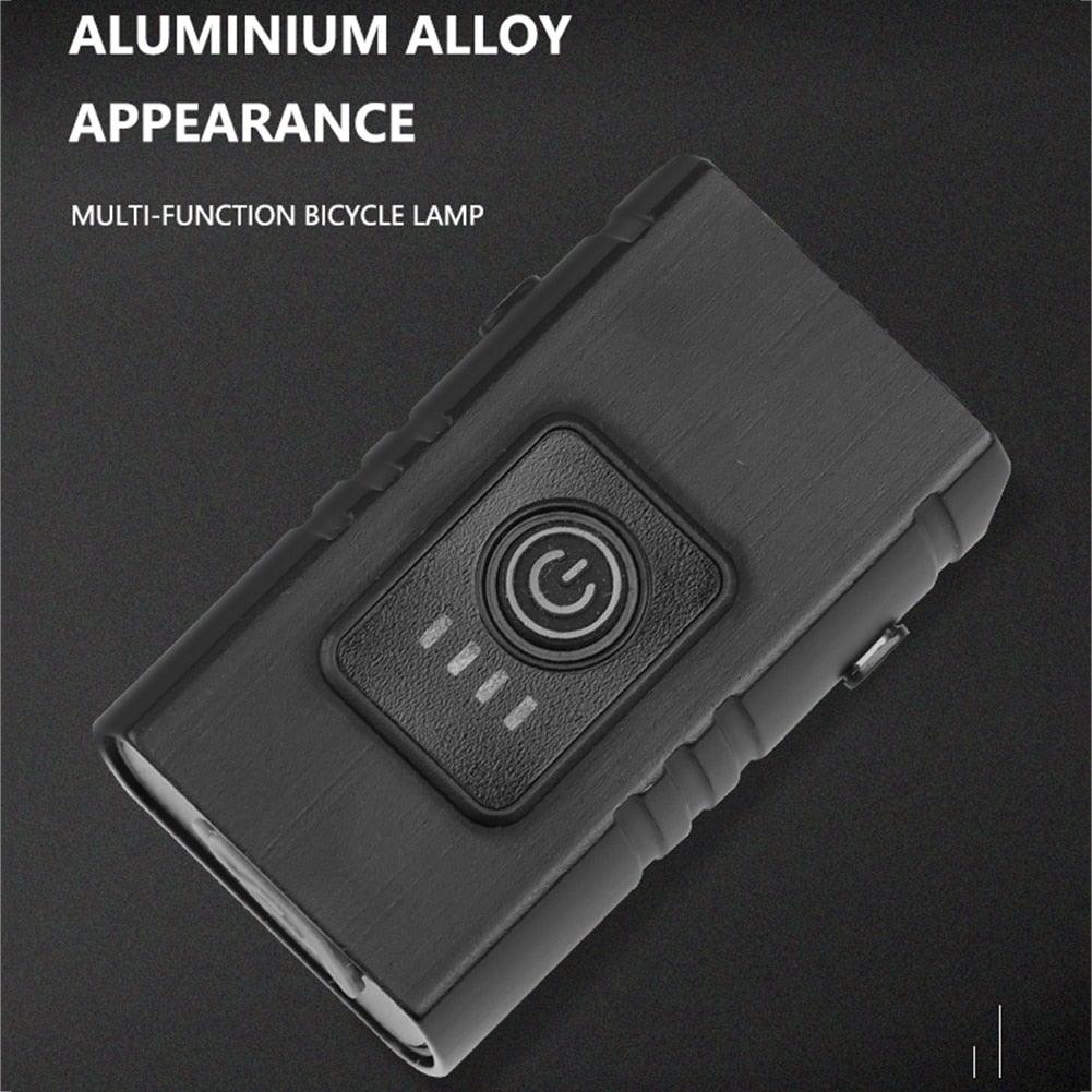 Smart Bicycle Front Light Set USB Rechargeable Front Light LED Headlight Bike Lamp Cycling Flash Light Powerful Rechargeable Bike Light For Night Riding Super Bright Bicycle Headlight For Cycling Road Mountain - UrbanCycling.com