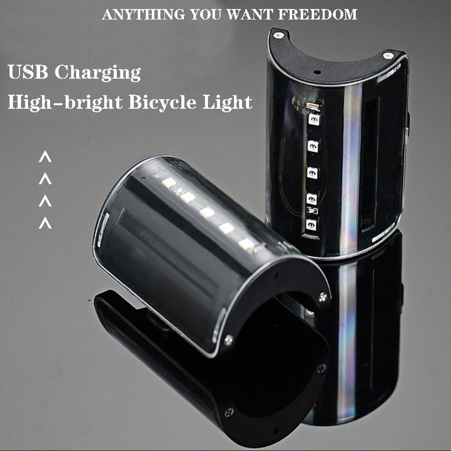 Smart Bike Light Wireless Remote Control Cycling Turning Signal Taillight USB Bicycle Rechargeable Rear Light LED Warning Lamp USB Bicycle Tail Light Wireless Remote Control Back Bike Light For Night Riding Safety Warning Cycling Lights - UrbanCycling.com