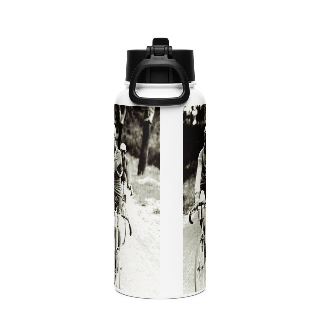 Smokers, A Tour De France Stainless steel water bottle with a straw lid - UrbanCycling.com