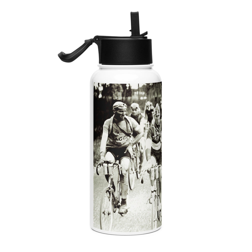 Smokers, A Tour De France Stainless steel water bottle with a straw lid - UrbanCycling.com