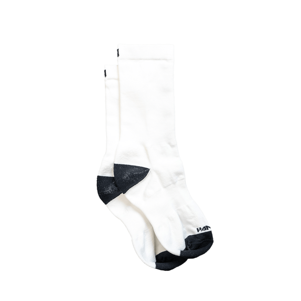Socks - All White - UrbanCycling.com