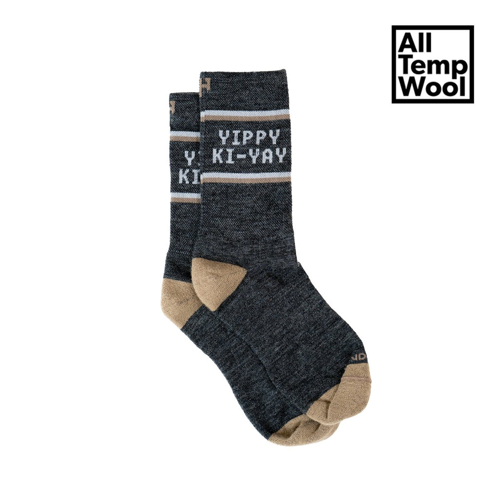 Socks - Yippy Ki - Yay Wool - UrbanCycling.com