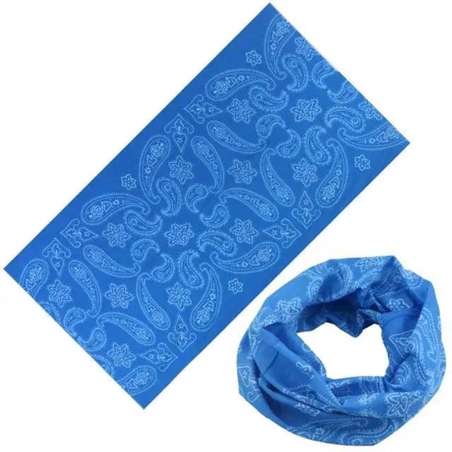 Soft And Comfortable Silk Scarf Unisex Magic Scarf Outdoor Sports Bicycle Headband Bike Cycling Neck Tube Warmer Riding Bandanas Face Mask - UrbanCycling.com