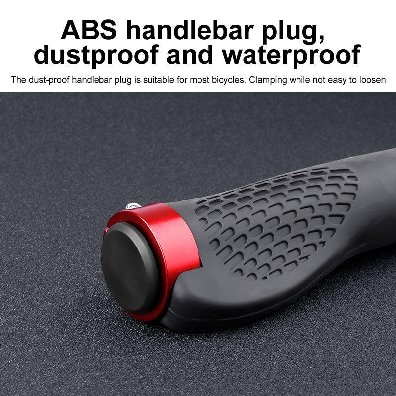 Soft Bicycle Grip Shock Absorption Road Bike Handlebar Cover Aluminium Alloy Lock Rubber Anti - slip Cycling Handle Grips Bike Handle Non Slip Soft Rubber Grips Mountain Bicycle Lock On Handle Bar - UrbanCycling.com