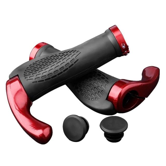 Soft Bicycle Grip Shock Absorption Road Bike Handlebar Cover Aluminium Alloy Lock Rubber Anti - slip Cycling Handle Grips Bike Handle Non Slip Soft Rubber Grips Mountain Bicycle Lock On Handle Bar - UrbanCycling.com
