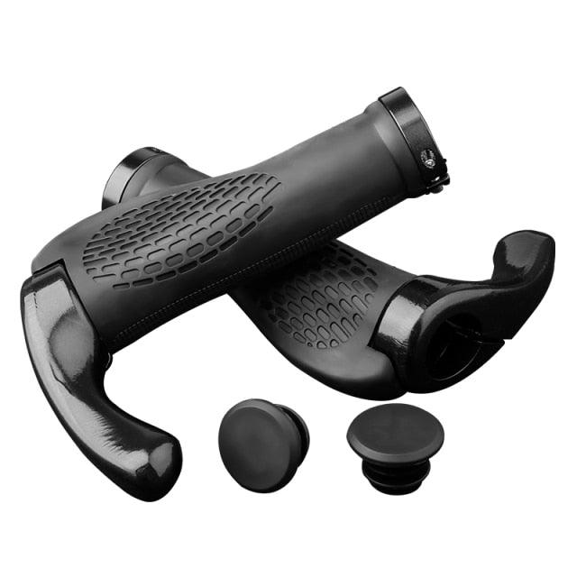 Soft Bicycle Grip Shock Absorption Road Bike Handlebar Cover Aluminium Alloy Lock Rubber Anti - slip Cycling Handle Grips Bike Handle Non Slip Soft Rubber Grips Mountain Bicycle Lock On Handle Bar - UrbanCycling.com