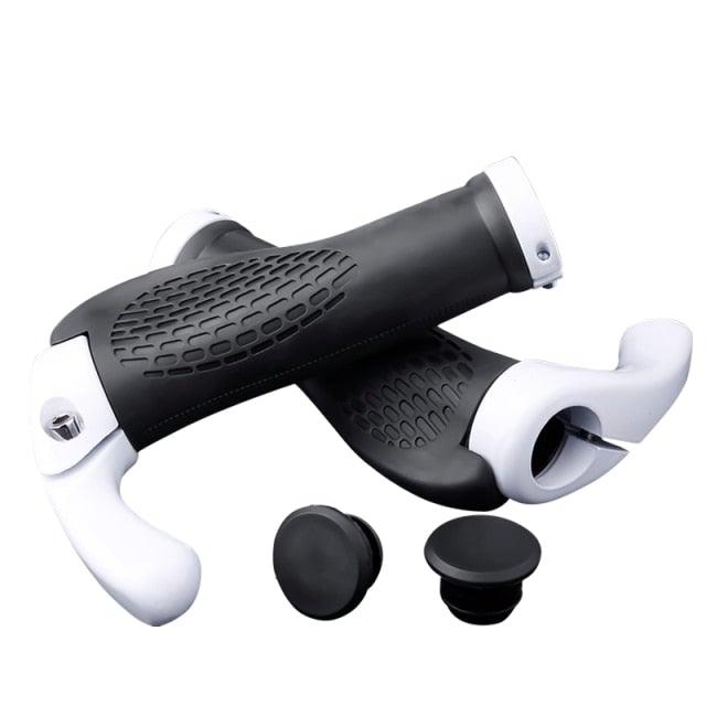 Soft Bicycle Grip Shock Absorption Road Bike Handlebar Cover Aluminium Alloy Lock Rubber Anti - slip Cycling Handle Grips Bike Handle Non Slip Soft Rubber Grips Mountain Bicycle Lock On Handle Bar - UrbanCycling.com