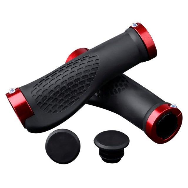 Soft Bicycle Grip Shock Absorption Road Bike Handlebar Cover Aluminium Alloy Lock Rubber Anti - slip Cycling Handle Grips Bike Handle Non Slip Soft Rubber Grips Mountain Bicycle Lock On Handle Bar - UrbanCycling.com