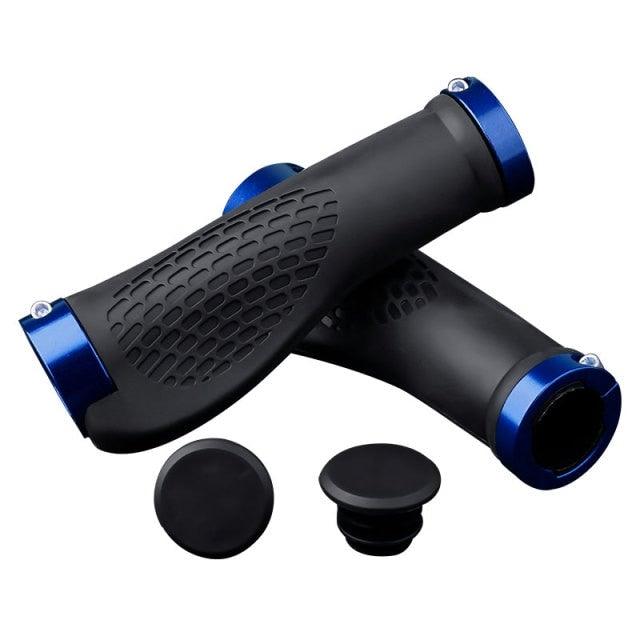 Soft Bicycle Grip Shock Absorption Road Bike Handlebar Cover Aluminium Alloy Lock Rubber Anti - slip Cycling Handle Grips Bike Handle Non Slip Soft Rubber Grips Mountain Bicycle Lock On Handle Bar - UrbanCycling.com