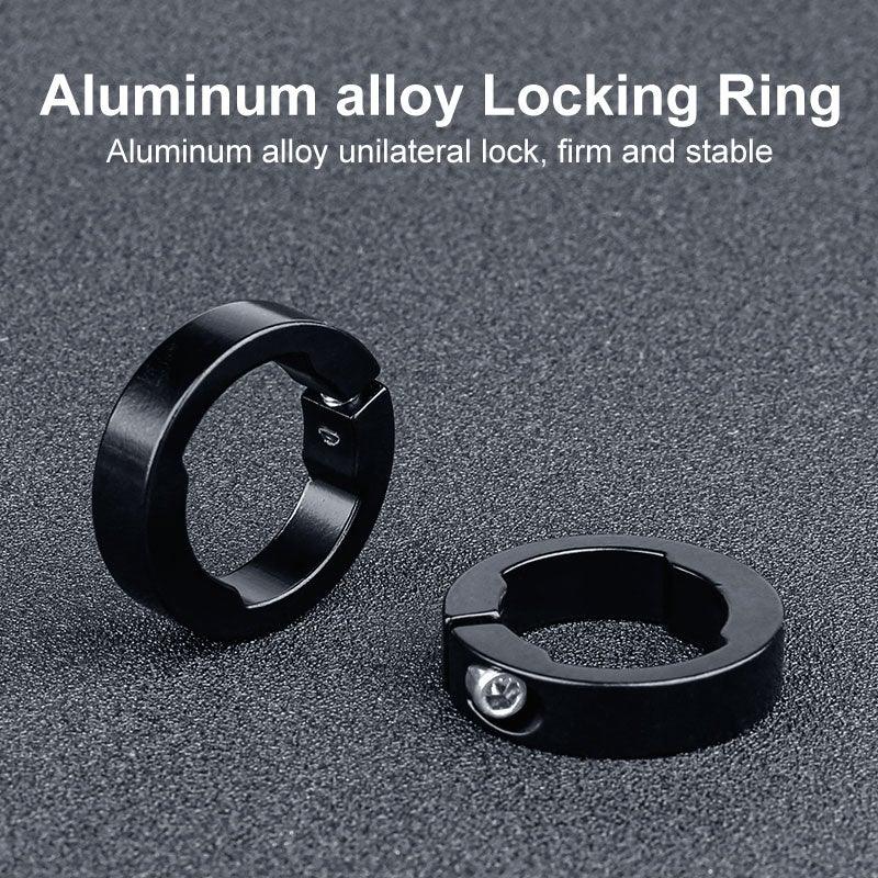 Soft Bicycle Grip Shock Absorption Road Bike Handlebar Cover Aluminium Alloy Lock Rubber Anti - slip Cycling Handle Grips Bike Handle Non Slip Soft Rubber Grips Mountain Bicycle Lock On Handle Bar - UrbanCycling.com